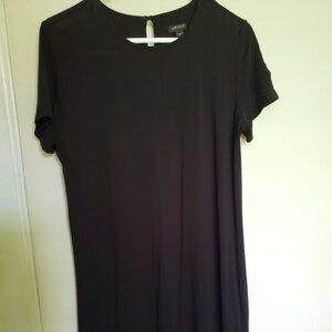 J. Jill Black short sleeved dress